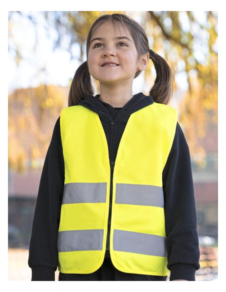KOR-KWRX-Kids Hi-Vis Safety Vest With Front Zipper Aalborg 2